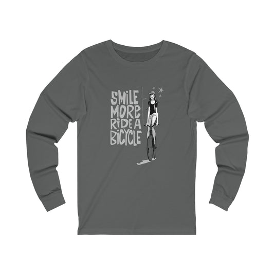 Smile More -  Long Sleeve Tee