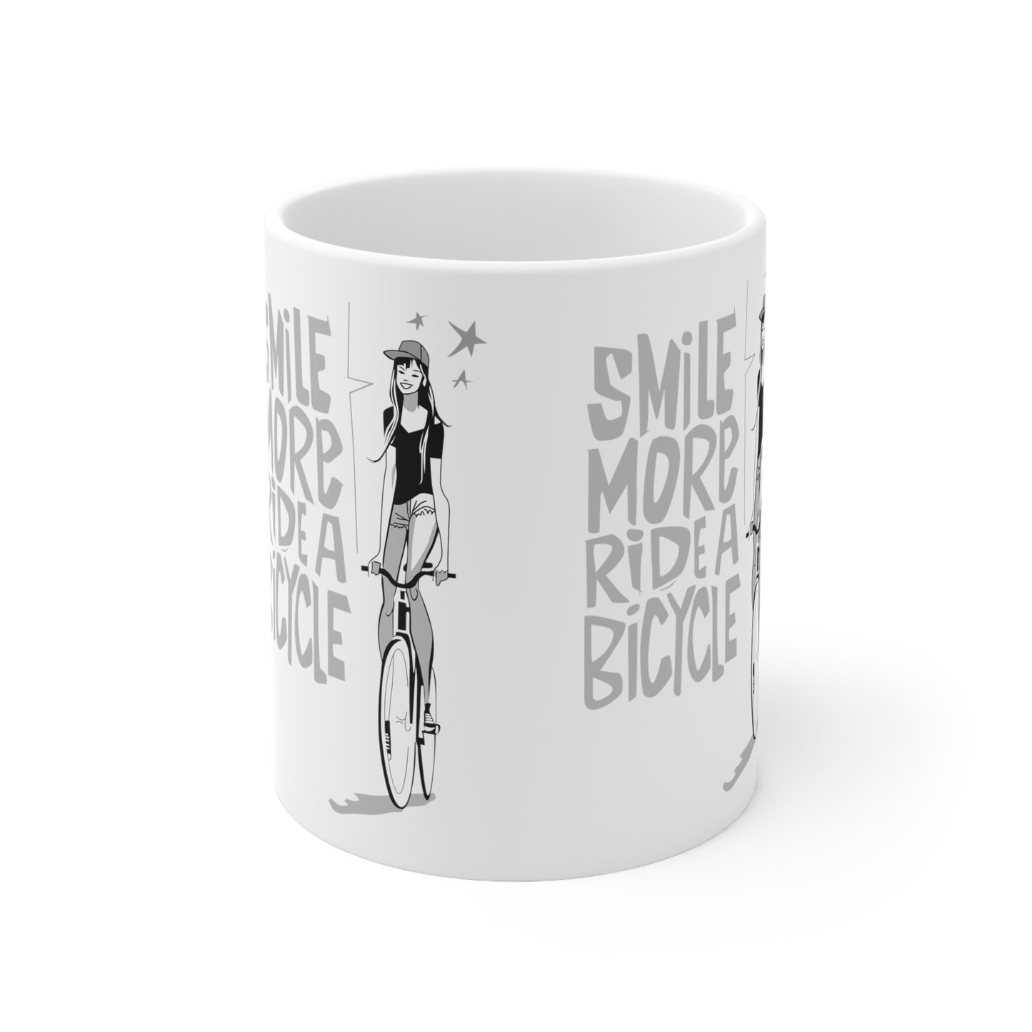 Smile More - Perfect Mug For Cyclists