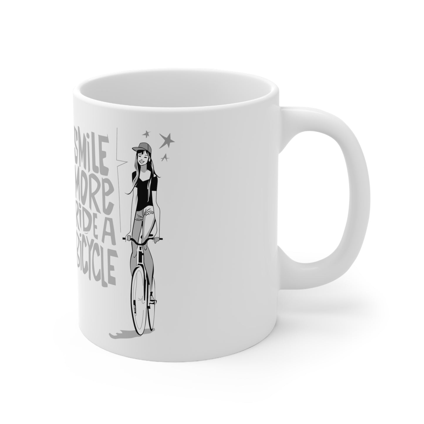 Smile More - Perfect Mug For Cyclists