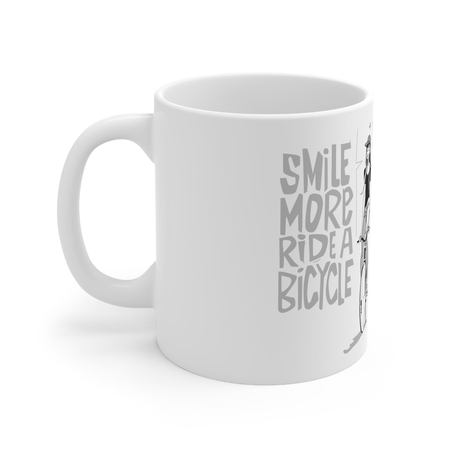 Smile More - Perfect Mug For Cyclists